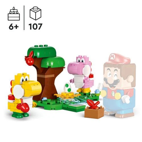 LEGO Super Mario 71428 - Bosque "Fabulovo" do Yoshi - Set de Expansão - Image 2