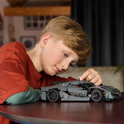 LEGO® Technic 42173 - Hipercarro Cinzento Koenigsegg Jesko Absolut - Image 8