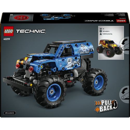 LEGO® Technic 42219 - Monster Jam™ Grave Digger™ Fogo e Gelo - Image 9