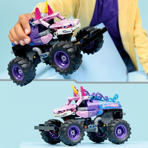 LEGO® Technic 42220 - Pull-back Monster Jam™ Sparkle Smash™ - Image 6