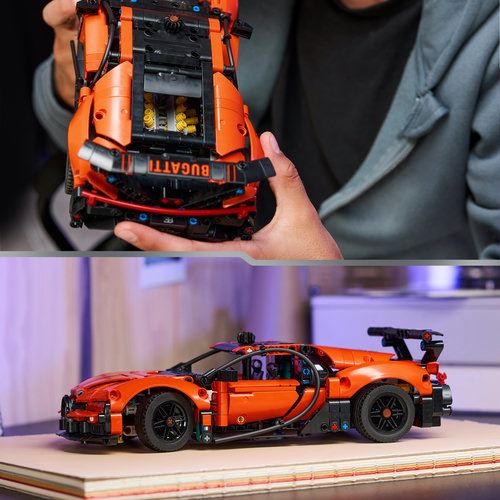 LEGO® Technic 42222 - Hipercarro Bugatti Chiron Pur Sport - Image 6