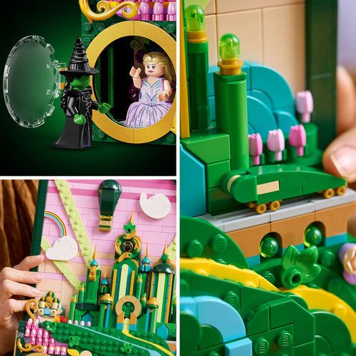 LEGO® Wicked 75685 - Arte de Parede de Emerald City - Image 5