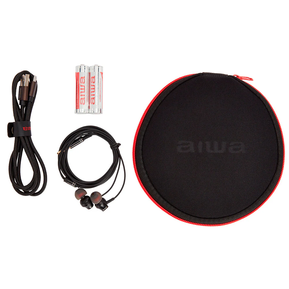 Leitor CD Portátil MP3 Aiwa PCD-810BK Preto - Image 7
