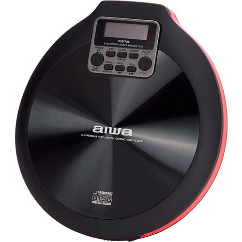 Leitor CD Aiwa PCD-810RD - Vermelho - Image 3