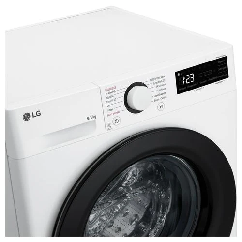 Máquina de Lavar e Secar Roupa LG F4DR509S6W | 9/6 Kg | 1400 RPM | D | Branco - Image 2