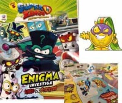 Libro se Stickers - Superzings Series 3 - Enigma Investiga