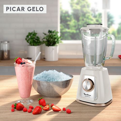 Liquidificadora Moulinex LM430A10 | 800 W | Branco - Image 2