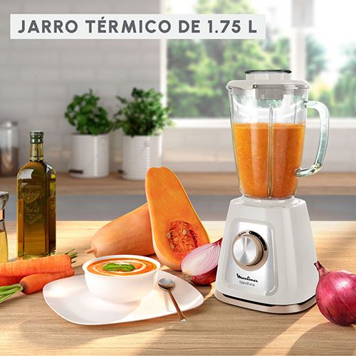 Liquidificadora Moulinex LM430A10 | 800 W | Branco - Image 3