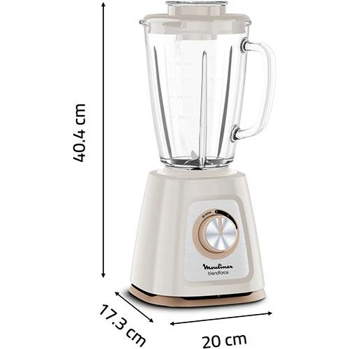 Liquidificadora Moulinex LM430A10 | 800 W | Branco - Image 7