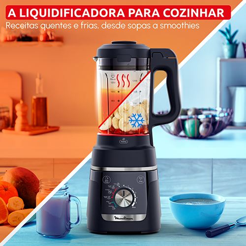 Liquidificadora Moulinex LM5768F0 Blendforce Cook | 1.5L | 1000W - Preto - Image 2