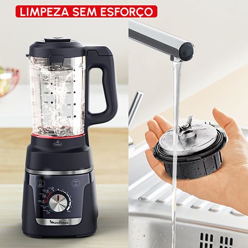 Liquidificadora Moulinex LM5768F0 Blendforce Cook | 1.5L | 1000W - Preto - Image 5