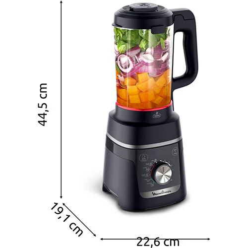 Liquidificadora Moulinex LM5768F0 Blendforce Cook | 1.5L | 1000W - Preto - Image 7