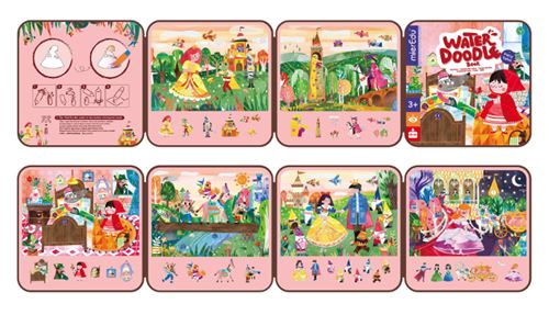 Livro de Pintura com Água: Conto de Fadas - MierEdu | Sig Toys - Image 6