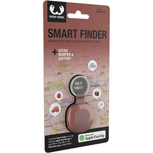 Localizador sem Fios Fresh 'n Rebel Smart Finder Tag - Safari Red - Image 11