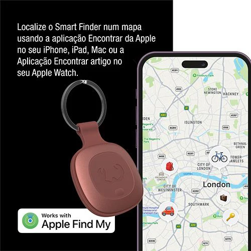 Localizador sem Fios Fresh 'n Rebel Smart Finder Tag - Safari Red - Image 2