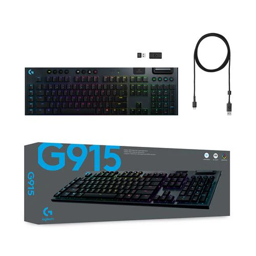 Teclado Wireless Gaming Logitech G915 RGB Lightspeed - Image 9