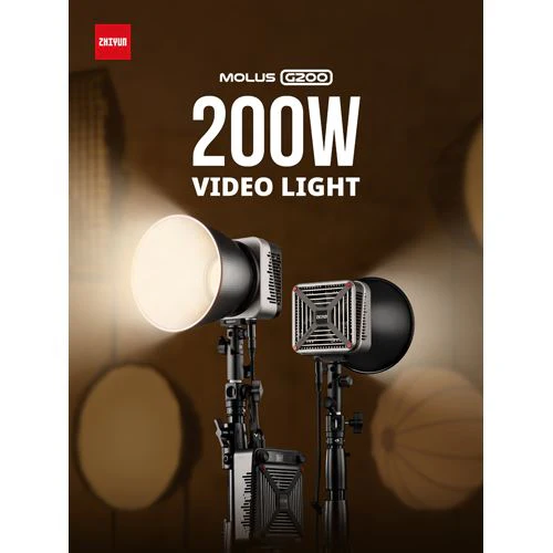 Luz LED COB Zhiyun Molus G200 - Image 10