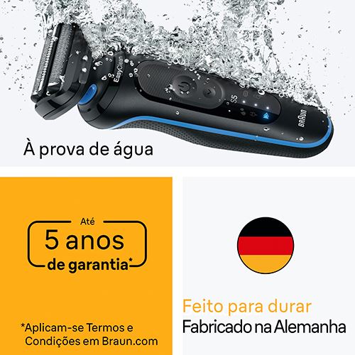 Máquina de Barbear Braun S5 52-B1000 S - Azul - Image 7