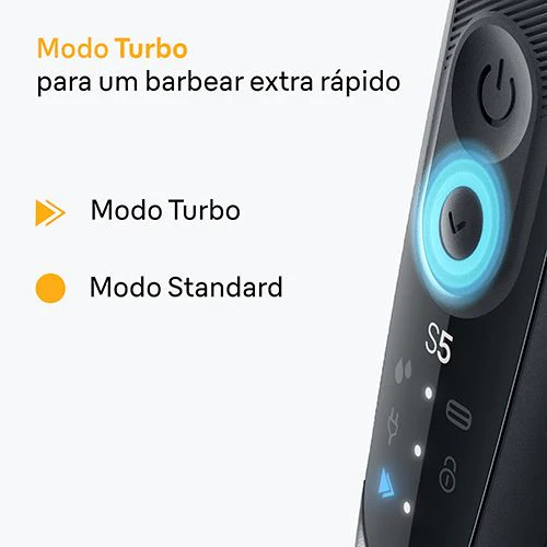 Máquina de Barbear Braun S5 52-N1200 S - Preto - Image 5