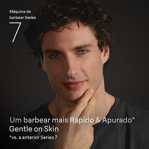 Máquina de Barbear Braun  S7 72-C7200 CC - Dourado - Image 3