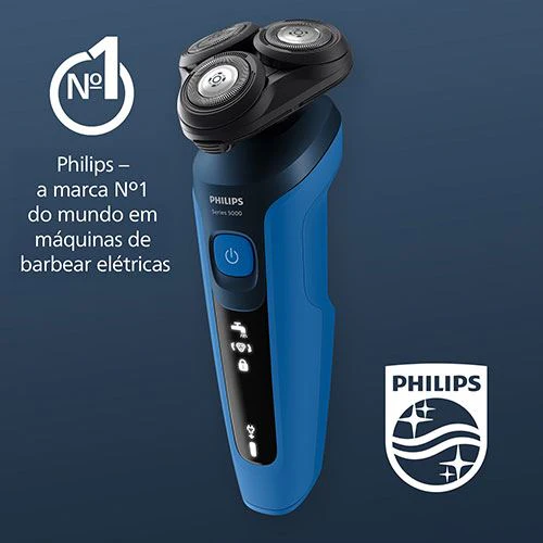 Máquina de Barbear Philips S5466/17 Series 5000 - Azul petróleo - Image 2