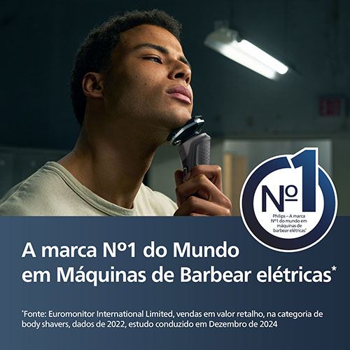 Máquina de Barbear Philips Series 5000 S5887/50 - Cinzento Carbono - Image 2