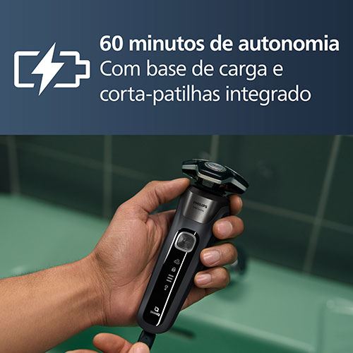 Máquina de Barbear Philips Series 5000 S5887/50 - Cinzento Carbono - Image 6