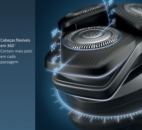 Máquina de Barbear Philips Shaver Series 5000 S5585/30 - Azul - Outlet -Grade A - Image 5