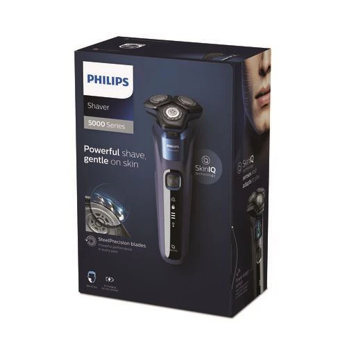 Máquina de Barbear Philips Shaver Series 5000 S5585/30 - Azul - Outlet -Grade A - Image 7