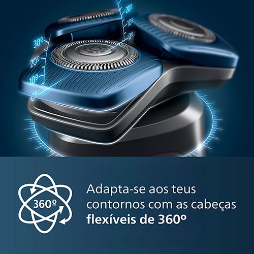 Máquina de Barbear Philips Shaver Series 7000  S7882/55 - Azul Glaciar - Image 6