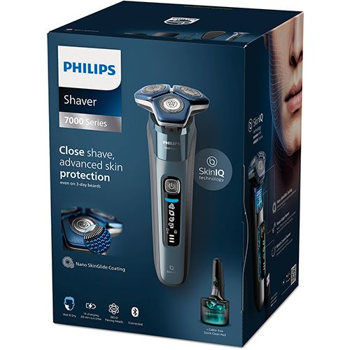 Máquina de Barbear Philips Shaver Series 7000  S7882/55 - Azul Glaciar - Image 8