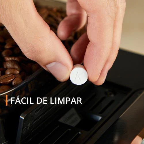 Máquina de Café Automática com Moinho Integrado Krups Sensation Ea910E10 - Cinza - Outlet - Grade A - Image 4