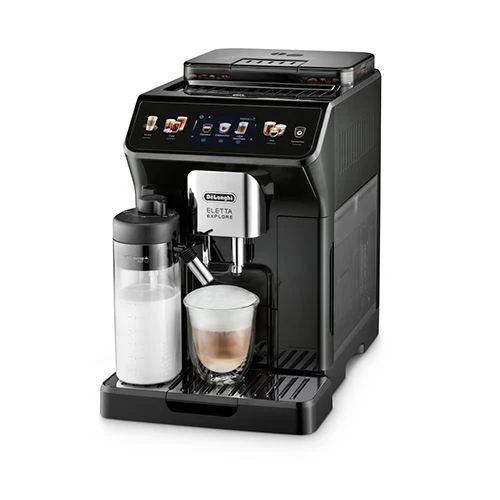 Máquina de Café Automática Delonghi Eletta Explore Ecam450.65.G - Preto - Outlet - Grade A - Image 6