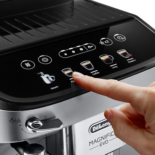 Máquina de Café Expresso Manual Delonghi Maginifica Evo Leite ECAM290.31.SB - Prateado - Outlet - Grade A - Image 4