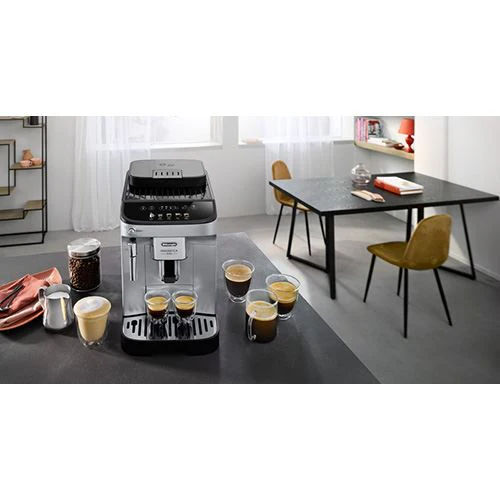 Máquina de Café Expresso Manual Delonghi Maginifica Evo Leite ECAM290.31.SB - Prateado - Outlet - Grade A - Image 7
