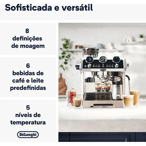 Máquina de Café Manual Delonghi La Specialista Maestro Ec9865.M - Metal - Outlet - Grade A - Image 2