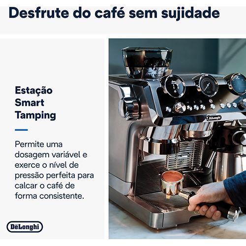 Máquina de Café Manual Delonghi La Specialista Maestro Ec9865.M - Metal - Outlet - Grade A - Image 7