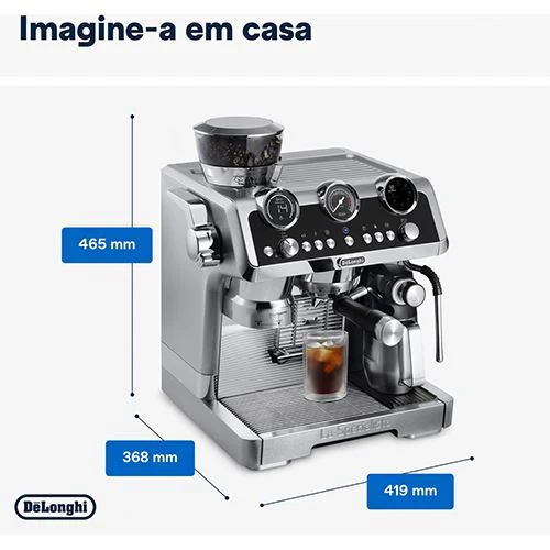 Máquina de Café Manual Delonghi La Specialista Maestro Ec9865.M - Metal - Outlet - Grade A - Image 8