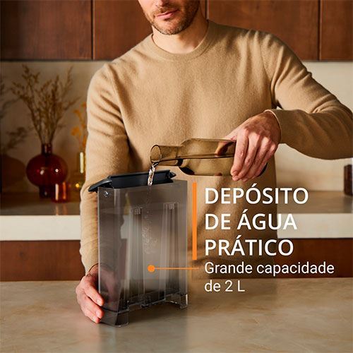 Máquina de Café Manual Krups Xp381810 - Preto - Outlet - Grade A - Image 6