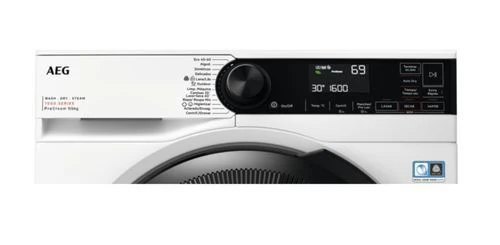 Máquina de Lavar E Secar Roupa Aeg Lwr7396O4B | 9/6 Kg | 1600 Rpm - Branco - Outlet Loja Benfica - Grade B - Image 2