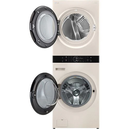 Máquina de Lavar e Secar Roupa LG WT1210EEF | 12/10 Kg |1400 RPM | A/C | Bege - Image 5