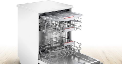 Máquina de Lavar Loiça Bosch Sms4Emw01E | 14 Talheres | 60 Cm | C - Outlet - Grade B - Image 3