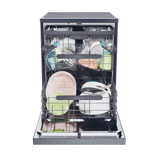 Máquina de Lavar Loiça Candy CF 6B4S1PA | 16 talheres | 60 cm | B | Antracite - Image 3