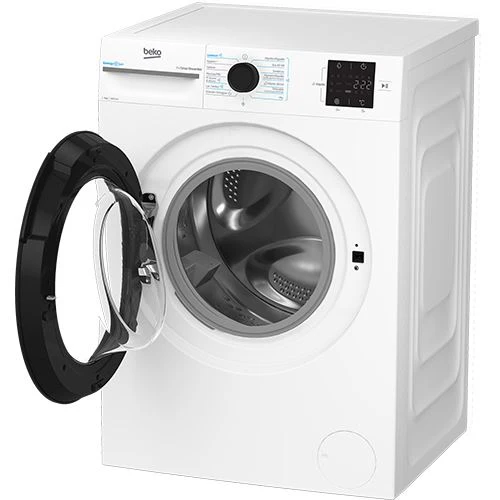 Máquina de Lavar Roupa Beko BM3WFT3941WB | 9 Kg | 1400 RPM | A | Branco - Image 2