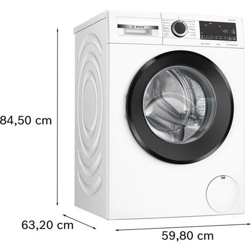 Máquina de Lavar Roupa Bosch WGG254Z4ES | 10Kg | 1400 RPM | A | Branco - Image 2