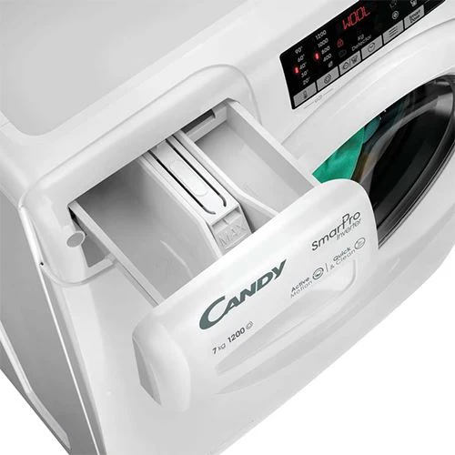 Máquina de Lavar Roupa Candy CO 274TM5/1-S | 7 Kg | 1200 RPM | A | Branco - Image 5