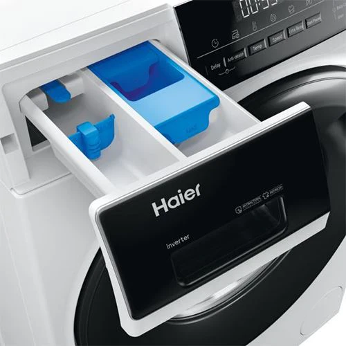 Máquina de Lavar Roupa Haier HW90-BP14939-S | 9 Kg | 1400 RPM | A | Branco - Image 5