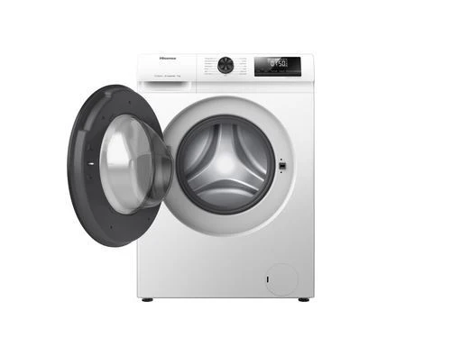 Máquina de Lavar Roupa Hisense Wfqp901418Vm | 9 Kg | 1400 Rpm | B | Branco - Outlet Loja Benfica - Grade B - Image 4