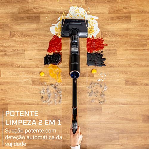 Máquina de Limpeza Rowenta GZ5736E0 X-Clean 7 | Lava e Aspira | 50 min. | Preto - Image 2