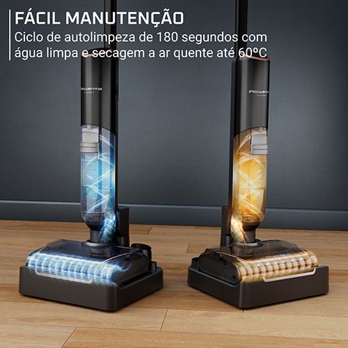Máquina de Limpeza Rowenta GZ5736E0 X-Clean 7 | Lava e Aspira | 50 min. | Preto - Image 6